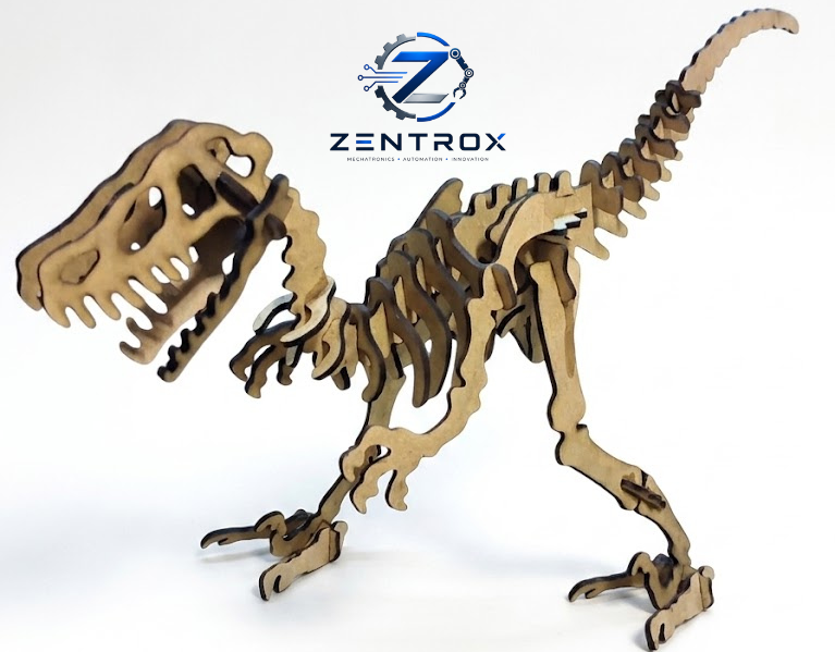 ARMABLE DINOSAURIO - VELOCIRAPTOR